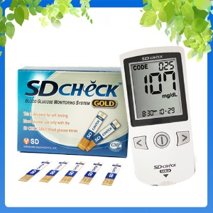 SDcheck 혈당시험지 측정지 스트립 100매 에스디첵골드 당일배송 기계포함 않됨