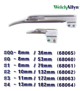 Welchallyn 웰치알렌 68065 Miller F.O. Blade 광섬유 밀러 블레이드