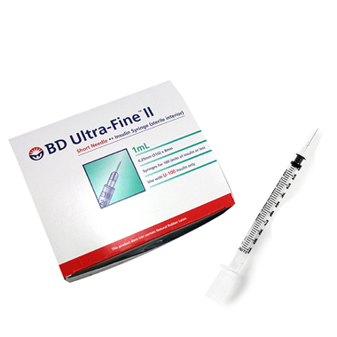 BD Ultrafine 인슐린주사기정품 용량3가지선택가능 울트라파인