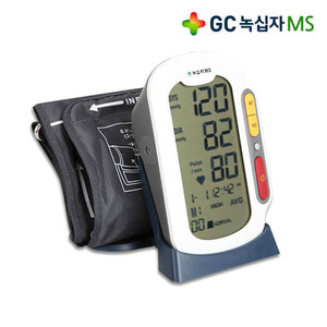 녹십자자동전자혈압계bpm-656/심박수불안정표시/대만제조/정확한측정/최고최저혈압표시/원버튼