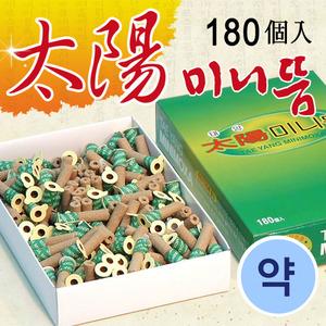 태양미니뜸 3BOX, (강,약) 박스당 180개