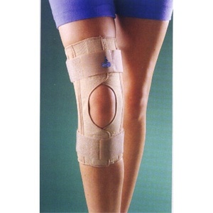 OPPO 보호대 No.2032 앞트임 및 끈으로 압박조절 부목 무릎보호대/사이즈선택/폴리소재